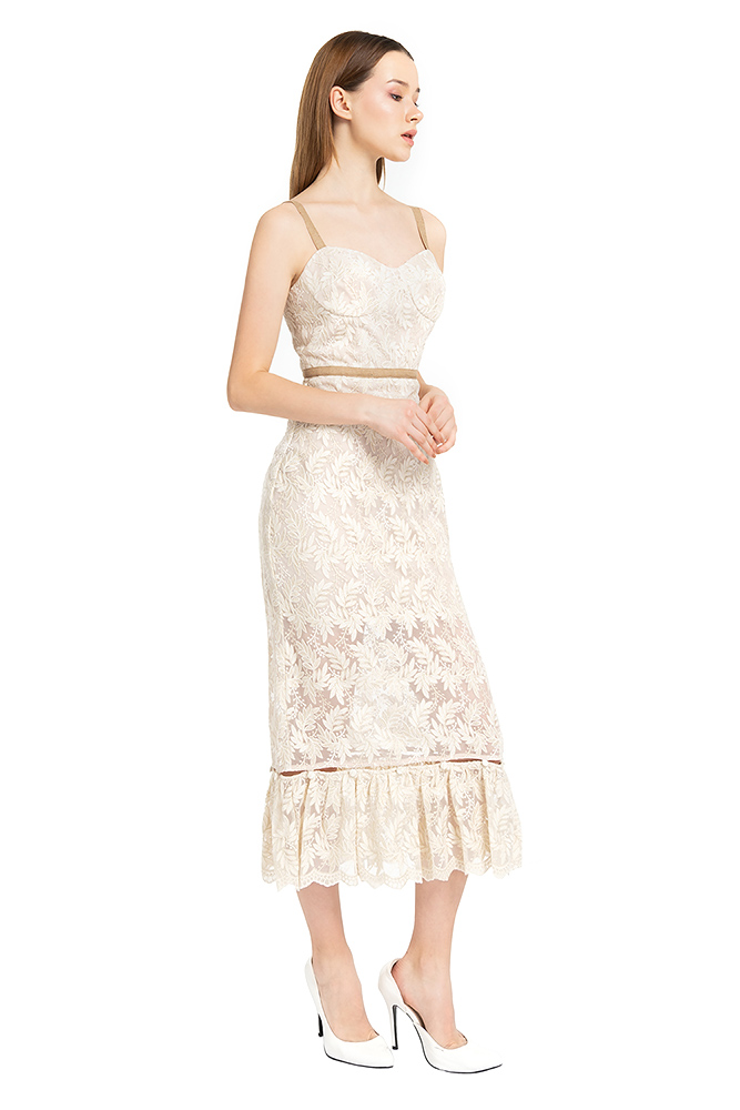 side view of the dress